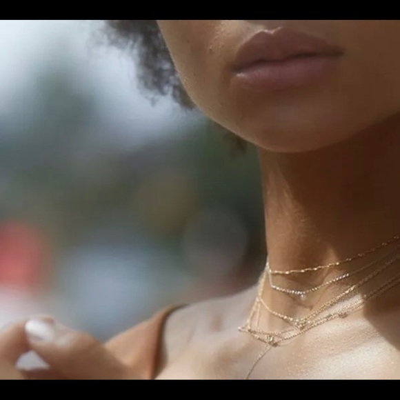 ❌SOLD❌ catbird nyc • diamond pinprick necklace solid white gold diamond - Picture 3 of 13